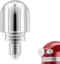 1.5" Short Replacement Screw for KitchenAid Mixers, Upgraded Aluminum Knob, Chro