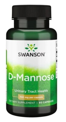 Swanson Premium- D-Mannose 700 MG 60 KAPS
