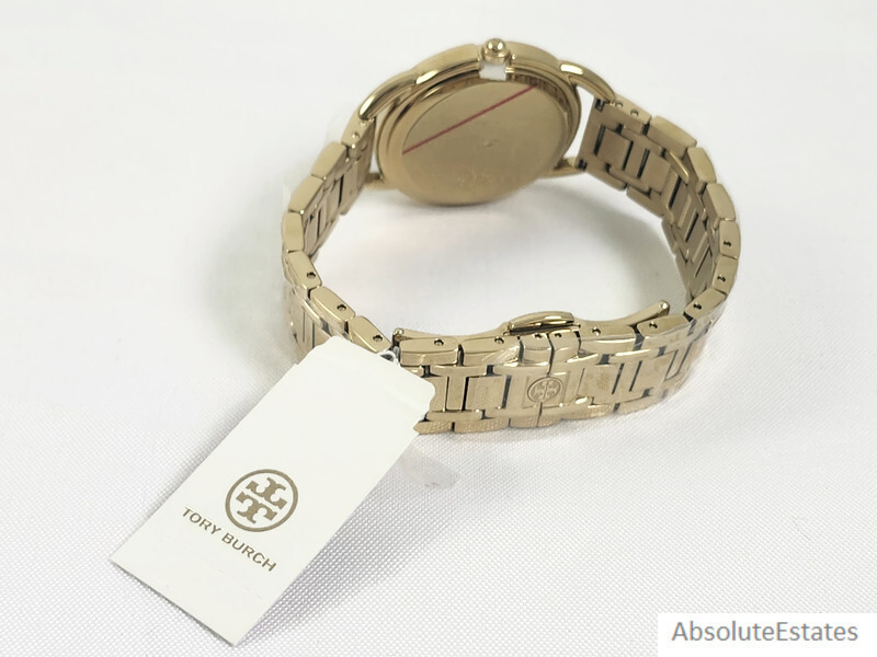 NEW Tory Burch Gold Tone Miller Moon Celestial Ladies Watch