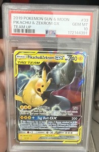 Pikachu and Zekrom GX Psa 10 | eBay