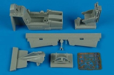 F-102A Delta dagger cockpit set (MON) / 1:48 - Aires 4474