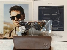 American Optical Saratoga True-Color Gray Lenses Brown Demi Sunglasses NEW 54