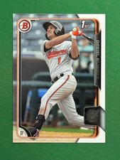 2015 Bowman Baseball 1st Bowman Prospects #BP145 Dariel Alvarez