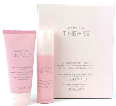 Mary Kay Microdermabrasion Plus Set Refine & Pore Minimizer NEW