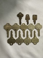 Lote De 9 Llaves Forjadoras De Metal Baldwin De Colección Lectura PA 03-Hechas en EE. UU. + 3 Otras