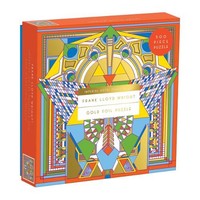 Frank Lloyd Wright Imperial Hotel Peacock Rug 500 Piece Foil Puzzle (Us Import)