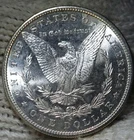 1881-s Morgan Silver Dollar Brilliant Uncirculated Slight Cameo With  Mirrors