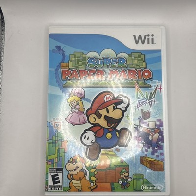Super Paper Mario (Nintendo Wii, 2007) Complete, CIB - Tested