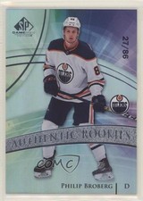 2020-21 Upper Deck SP Game Used Authentic Rookies 27/86 Philip Broberg #137 t5g