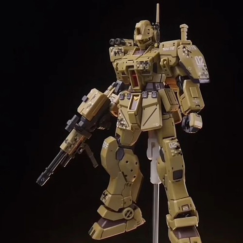 GM Spartan RGM-79 PB Limit HG 1/144 Desert Color Assemble The Model Action - Bild 9 von 27