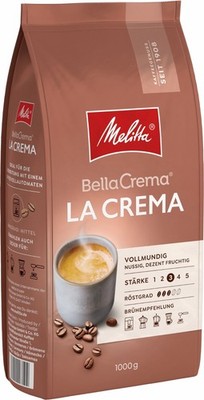 Melitta coffee Bella Crema La Crema WHOLE BEAN from Europe 1kg/2.2lbs SHIPS FREE