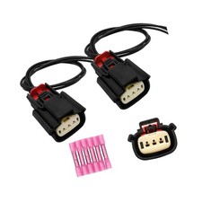 2PCS Ignition Coil Connector Pigtail Harness, Ignition Coil Connection, 3 Way...