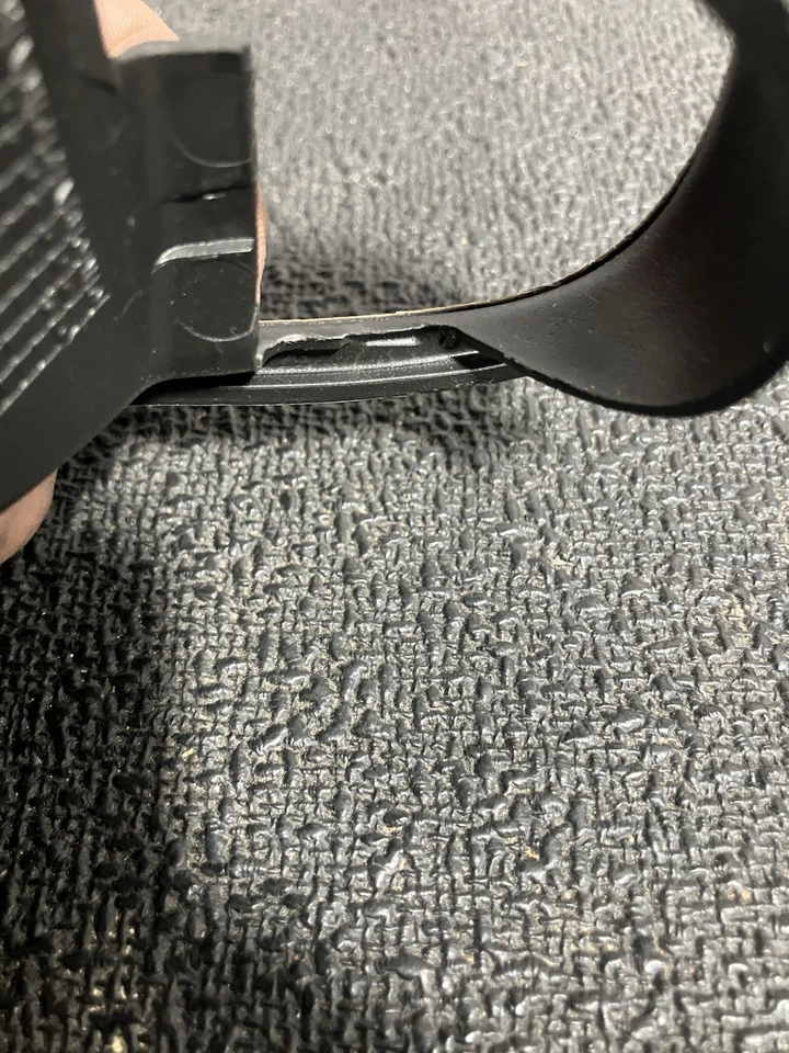 00-02 Juego de molduras de manija de puerta interior delantera Jaguar S grano madera Foto 2 de 3