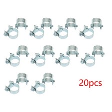 High Quality Fuel Injection Hose Clamp Auto Fuel Clamps 20 Pack 3/8 Inch