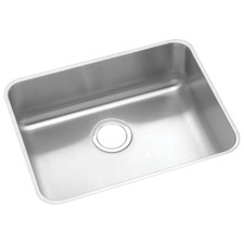    Elkay Lustertone Classic Stainless Steel Single Bowl Undermount Sink ADA Sink
