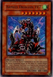 Armed Dragon LV7 SOD-EN015 1st Edition Ultra Rare - Soul of the Duelist