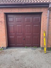 Hormann Georgian Door Rosewood Up And Over Garage Door