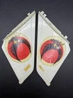 GI Joe Skystriker XP-14F Tail Fin Wing Pair 1983 Vehicle Left & Right broken tab