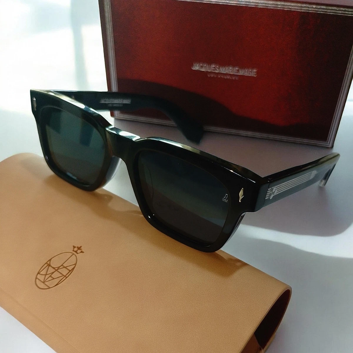 Occhiali Da Sole Unisex FELRES Modello SZ8301, Forma Quadrata, Montatura Spessa, Lenti Polarizzate TAC, Protezione UV400.