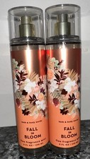 2 BATH  BODY WORKS Fall In Bloom FINE FRAGRANCE MIST BODY SPRAY 8 FL OZ NEW