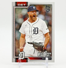 Will Vest 2026 Topps Series 1 #121 Tigers NM