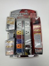 Monster Power Home Theatre Power Center HT700 8 Outlet Surge Protection NIB NEW