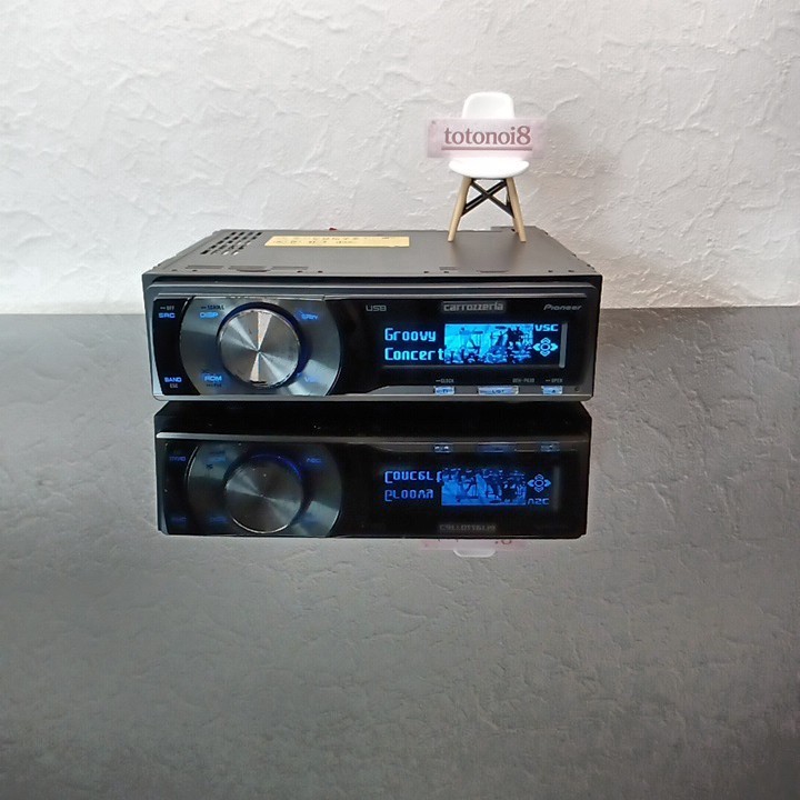動作確認済 カロッツェリア USB CDプレーヤー DEH-P630 リモコン Pioneer Carrozzeria DEH-P630 1DIN Car Audio CD USB DSP Bluetooth