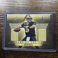 Panini 2025 Silhouette Pillars of the Game Drew Brees Saints Football Card #17