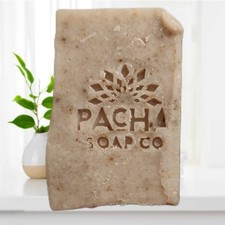 Pacha Dirty Hippie Bar Soap 4 oz Patchouli Nutmeg Clove Vegan Cruelty Free