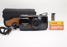 Olympus Stylus Zoom DLX QD 35mm Film Camera Mju  Tested  Working New Film