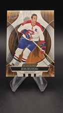 2023 Engrained Icons Hockey #73 Jean Beliveau Base Canadiens