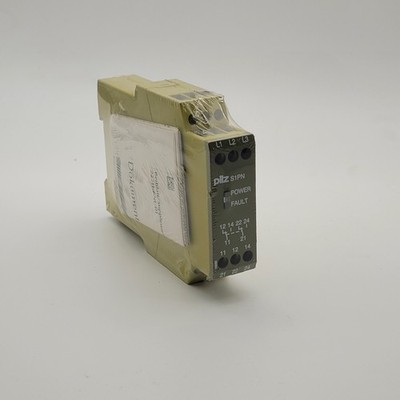 Pilz S1PN 400-500VAC 2c/o Safety Relay, 400-500 VAC, 8.0 VA, 50-60 Hz - NEW