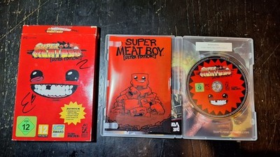 SIGNED Super Meat Boy Ultra Edition PC - Ed & Tommy Team Meat Big Box