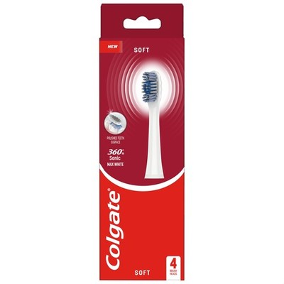 Colgate 360 Sonic Max Ersatzbürsten für 1 stück (1er Pack), White 