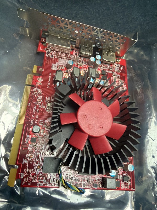 HP 910486-002 AMD Radeon RX460 2GB GDDR5 HDMI DisplayPort DVI Graphics Card