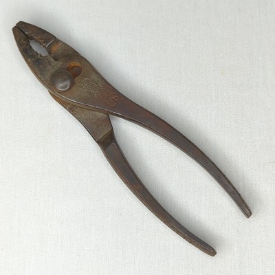 Vintage CeeTee Co. Crescent USA Slip Joint Pliers 6.5''