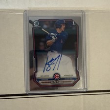 2026 Bowman Chrome Kade Snell 1st Bowman Auto RC - Chicago Cubs