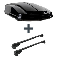 Dachbox LEVUP Space 530 Duo + Dachträger G3 für Audi A4 Avant Typ 8K/B8 NEU