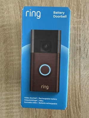 Ring Akku-Videotürklingel Doorbell bronze
