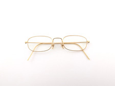 Giorgio Armani Eyeglasses Frames Only, 1024 904, 46-19-135, Gold, Made in Italy