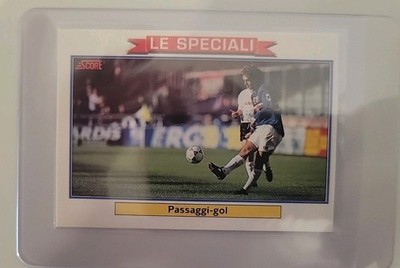 1991-92 Score Italian - Le Speciali Roberto Mancini #436 (RC)