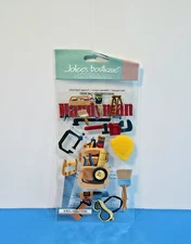 FREE SHIP VTG. Jolee's Boutique HANDYMAN Scrapbook Dimensional Stickers Crafts