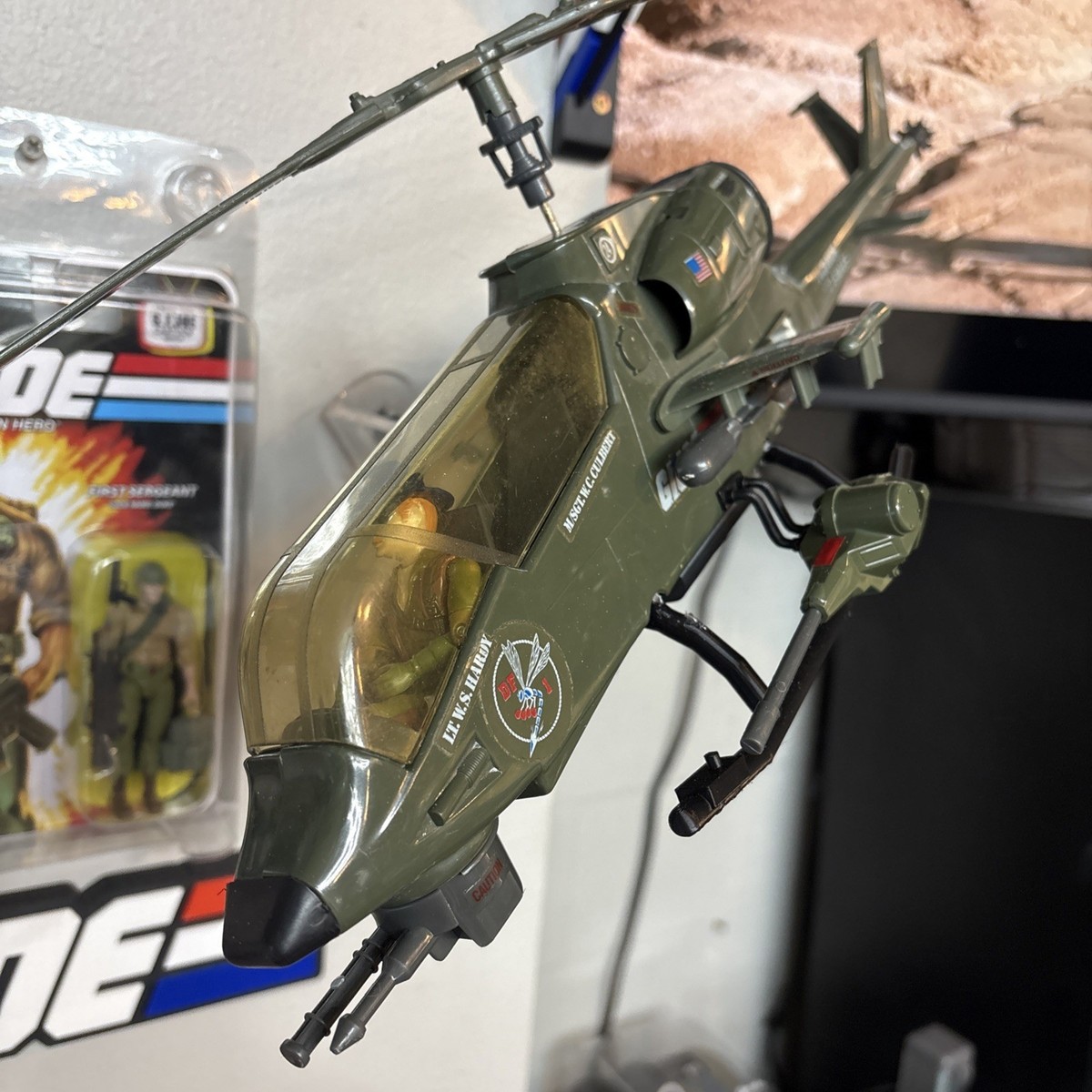 GI Joe Dragonfly Replacement Skids Black – ABS Tough Plastic