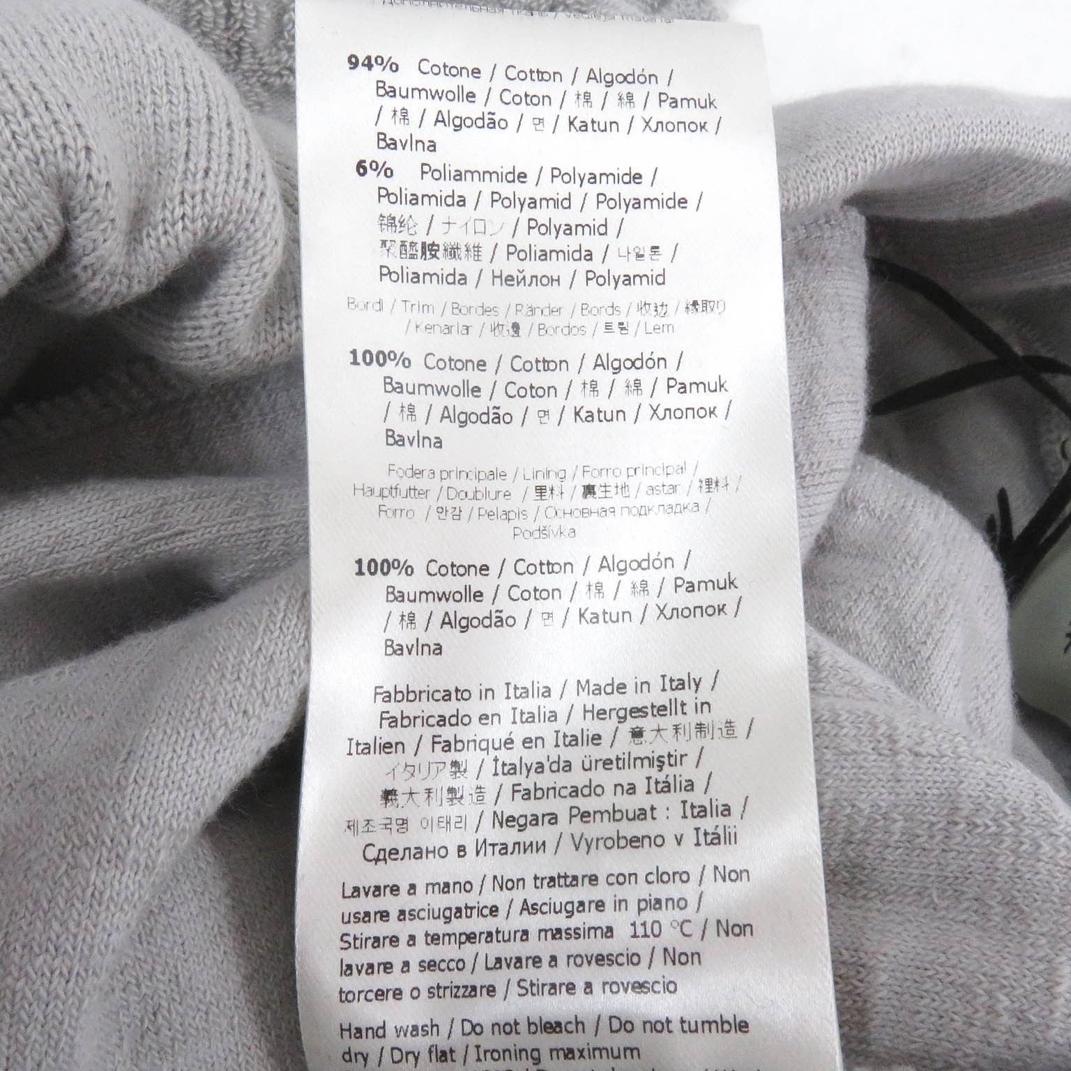 Excellent FENDI×MARC JACOBS Shorts Embossed logo pile easy pants gray mens ... thumbnail 8