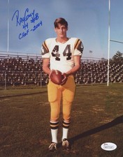 RAY GUY SIGNED/AUTO'D SOUTHERN MISS GOLDEN EAGLES 8x10 PHOTO CHOF 2004 - JSA W