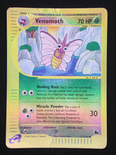 Venomoth 111/144 Skyridge 2003 Reverse Holo e-Series Wotc Pokémon Card TCG - DMG on eBay