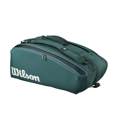 WILSON BLADE V10 15PK RACKET BAG GREEN