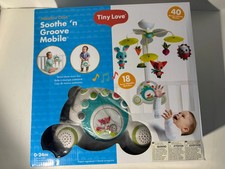 Tiny Love Soothe 'n Groove Mobile 2021 Meadow Days Music Box Tested FREE SHIP  