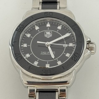Tag Heuer Formula 1 Steel & Cermaic Diamond Dial 32mm Quartz Watch WAH1314