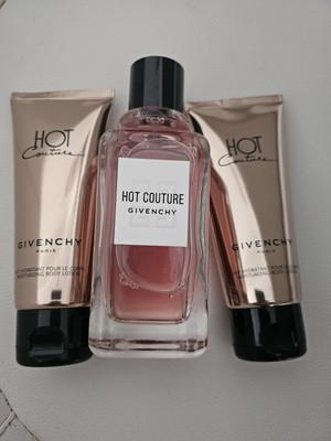 Givenchy Hot Couture EDT  For Her 100ml With 2x Body Lotion